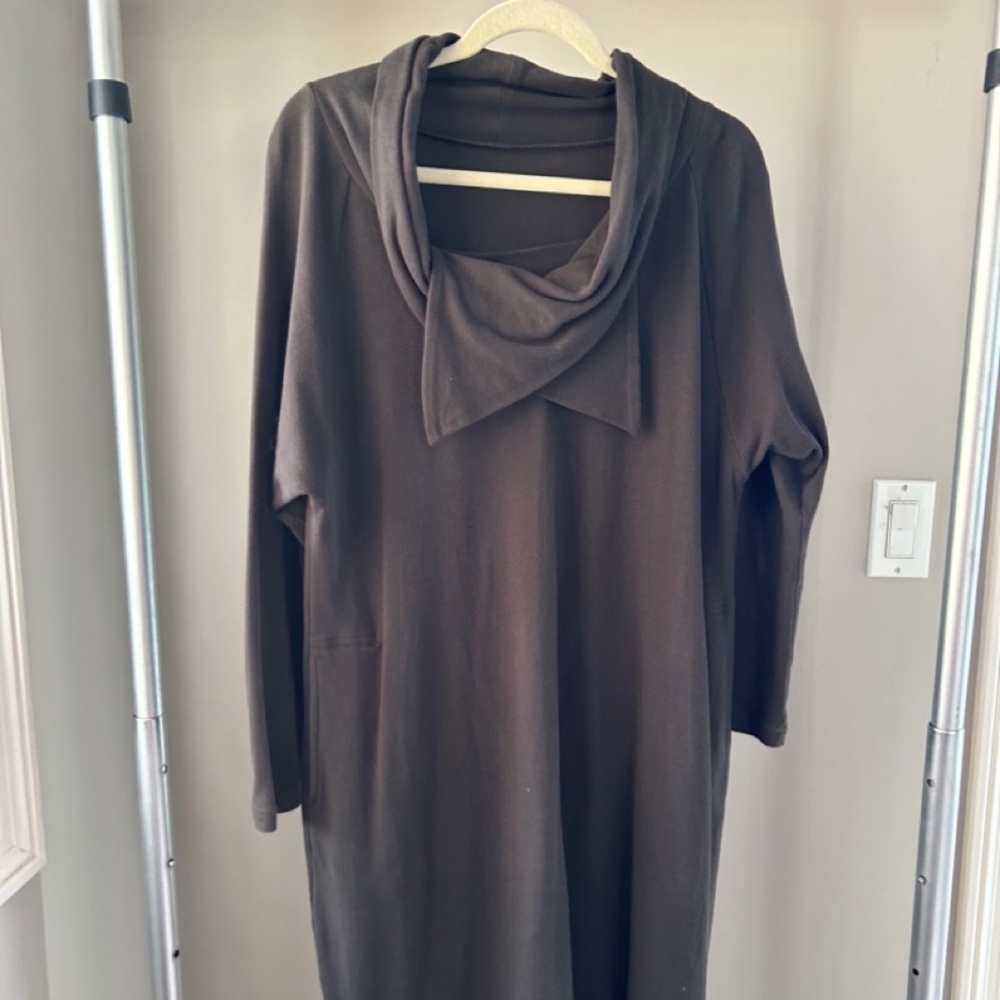 Moyuru Cotton Collar Dress